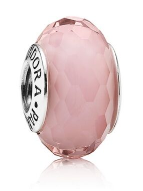 Pandora Pink Fascinating Faceted Murano Charm